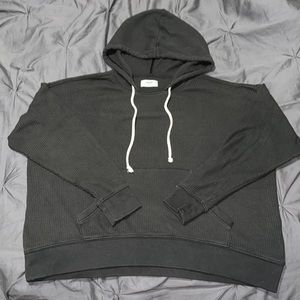 XS ,Charcoal grey, hoodie/sweatshirt, Aerie